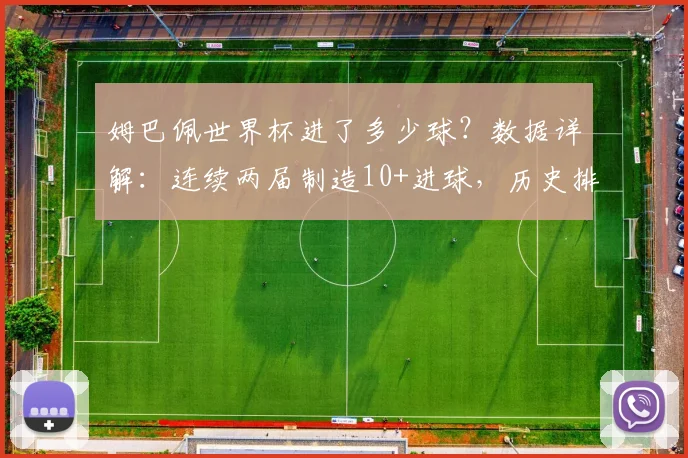 姆巴佩世界杯进了多少球?数据详解:连续两届制造10+进球,历史排名第几,2026能否超越梅西C罗